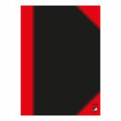 Bantex 100302831 writing notebook A4 96 sheets Black, Red 