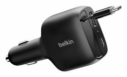 Belkin BoostCharge Universal Black Cigar lighter Fast charging Indoor 