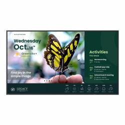 BenQ ST5504 Digital signage flat panel 139.7 cm [55"] LCD 350 cd/m² 4K Ultra HD Black Built-in processor Android 18/7 