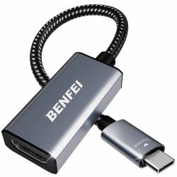 Benfei 000318GREY USB graphics adapter 3840 x 2160 pixels Grey 