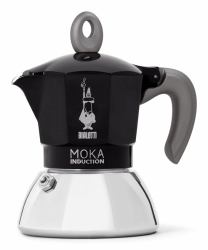 Bialetti Moka Induction Moka pot 0.4 L Black, Silver 
