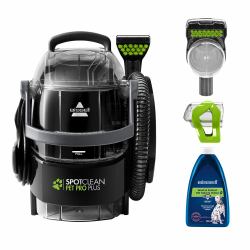 Bissell SpotClean Pet Pro Plus carpet cleaning machine Handheld Deep Black, Transparent 