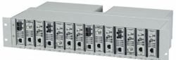 Black Box LMC200-2PS network equipment chassis Silver 