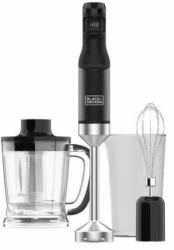 Black &amp; Decker Black & Decker BXHBA1501E Immersion blender 1500 W Black, Transparent 