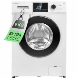 Bomann WA 7196 washing machine Front-load 9 kg 1400 RPM White 