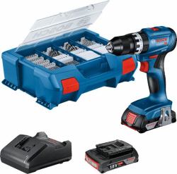 Bosch GSB 18V-45 1900 RPM Black, Blue 