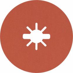 Bosch 2 608 621 827 rotary tool grinding/sanding supply Stainless steel, Steel Sanding disc 
