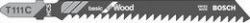 Bosch T 111 C Jigsaw blade High carbon steel [HCS] 3 pc[s] 