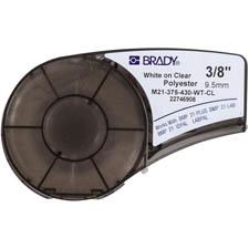 Brady 139748 Black, White Self-adhesive printer label 