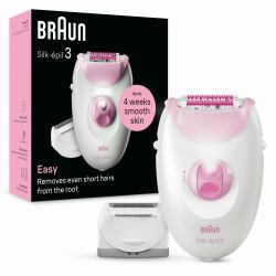 Braun Silk-épil 3 3-031 20 tweezers Pink, White 