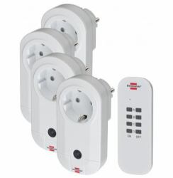 Brennenstuhl 1507050 power plug adapter White 