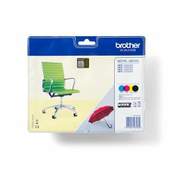Brother LC-229XLVALBP ink cartridge 4 pc[s] Original Black, Cyan, Magenta, Yellow 