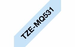 Brother TZEMQ531 label-making tape Black on blue TZe 