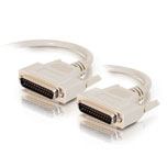 C2G 3m DB25 M/M Cable parallel cable Beige 