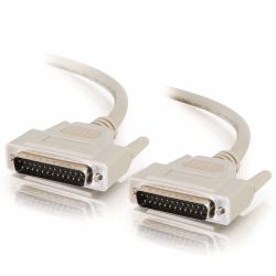 C2G 2m IEEE-1284 DB25 M/M Cable parallel cable Grey 