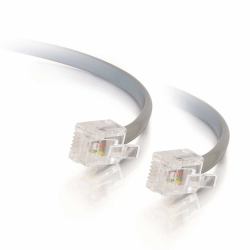 C2G 3m RJ11 6P4C Straight Modular Cable 
