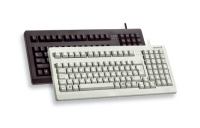 CHERRY G80-1800 Compact Corded Keyboard, Light-Grey. PS2/USB, [QWERTY - UK]  - UK version