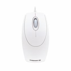 CHERRY WHEELMOUSE OPTICAL Corded Mouse, Pale Grey, PS2/USB 