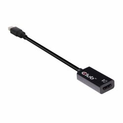 CLUB3D Mini DisplayPort 1.4 to HDMI 2.0b HDR Active Adapter 