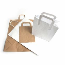 CTS White Paper Carrier Bags 450 x 170 x 480mm [150]