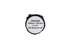 CTS Comp Dymo 99019 Large Lever Arch File Labels [Paper] Pack of 110 S0722480 [59mm x 190mm]