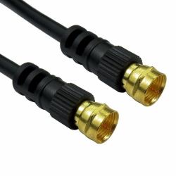 Cables Direct 2FK-15 coaxial cable 15 m F-type Black 