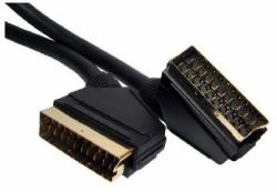 Cables Direct 2SSP-03 SCART cable 3 m SCART [21-pin] Black 