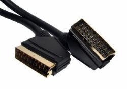 Cables Direct 2SSP-10 SCART cable 10 m SCART [21-pin] Black 