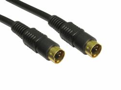 Cables Direct 2VV-075 S-video cable 7.5 m S-Video [4-pin] Black 