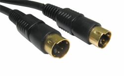 Cables Direct S-Video 20m S-video cable S-Video [4-pin] Black 