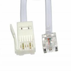 Cables Direct 88BT-205W telephone cable 5 m White 