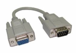 Cables Direct AD-426 VGA cable 0.21 m VGA [D-Sub] Grey 