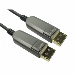 Cables Direct AOCDP-010 DisplayPort cable 10 m Black, Grey 