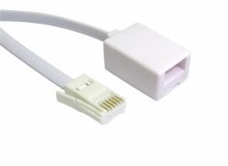 Cables Direct BT-003 telephone cable 3 m White 