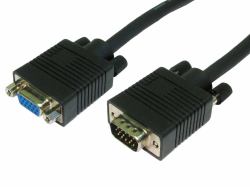 Cables Direct CDEX-235K VGA cable 15 m VGA [D-Sub] Black 