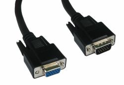 Cables Direct CDEX-803K VGA cable 3 m VGA [D-Sub] Black 