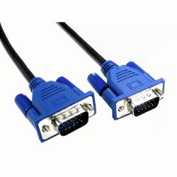 Cables Direct CDEX-LPLZ-02BL VGA cable 2 m VGA [D-Sub] Black, Blue 