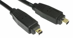 Cables Direct 3m firewire 4 Pin - 4 Pin 4-p Black 