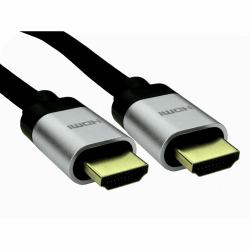 Cables Direct CDLHD8K-10SLV HDMI cable 10 m HDMI Type A [Standard] Black, Silver 