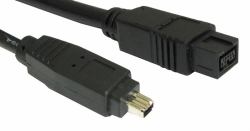 Cables Direct CDLIEE-1002-5M FireWire cable 4-p 9-p Black 
