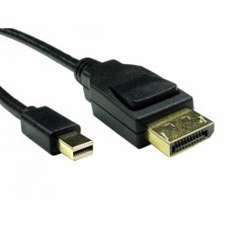 Cables Direct CDLMDP8K-02MK DisplayPort cable 2 m Mini DisplayPort Black 