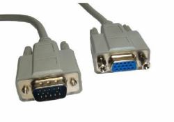 Cables Direct VGA Extension VGA cable 2 m VGA [D-Sub] Grey 