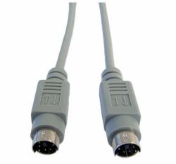 Cables Direct EX-100 PS/2 cable 3 m 6-p Mini-DIN Grey 