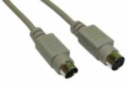 Cables Direct EX-103 PS/2 cable 3 m 6-p Mini-DIN Grey 