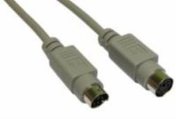 Cables Direct EX-110 PS/2 cable 10 m 6-p Mini-DIN Grey 