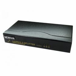 Cables Direct NLHDSP202-HD2 video splitter HDMI 2x HDMI 