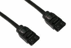 Cables Direct SATA 2.0 45cm SATA cable 0.45 m SATA 7-pin Black 