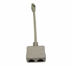 Cables Direct RJ-MOD cable splitter/combiner Cable combiner Grey 