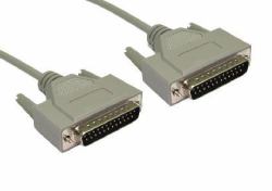 Cables Direct SL-666 serial cable White 3 m D25 