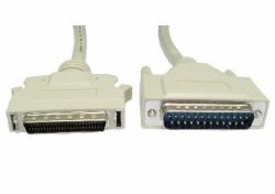 Cables Direct 1m, DB25 M/HP DB50 M, SCSI-2 SCSI cable Grey External DB50/HPM 